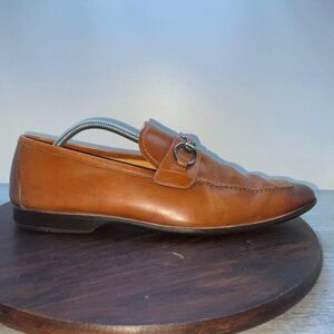 Magnanni Brown Leather Loafers